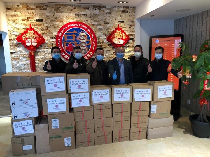加拿大华人社团联合抗疫:我们在一起(we are together)!