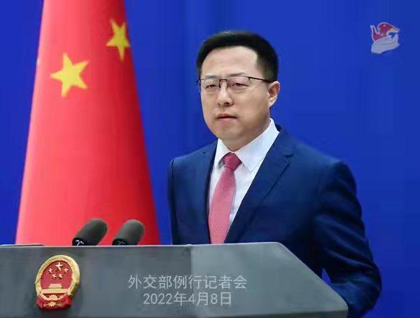 外交部发言人赵立坚。薛伟 摄 外交部发言人赵立坚。薛伟 摄